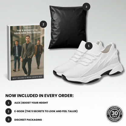 Matteo | Boost your height (+2.4” +3.1” +3.9”)